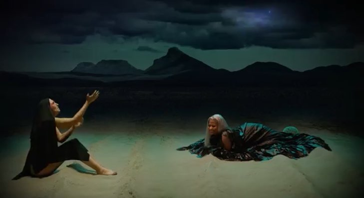 &nbsp;<br>Desert Oasis, built in studio stage 